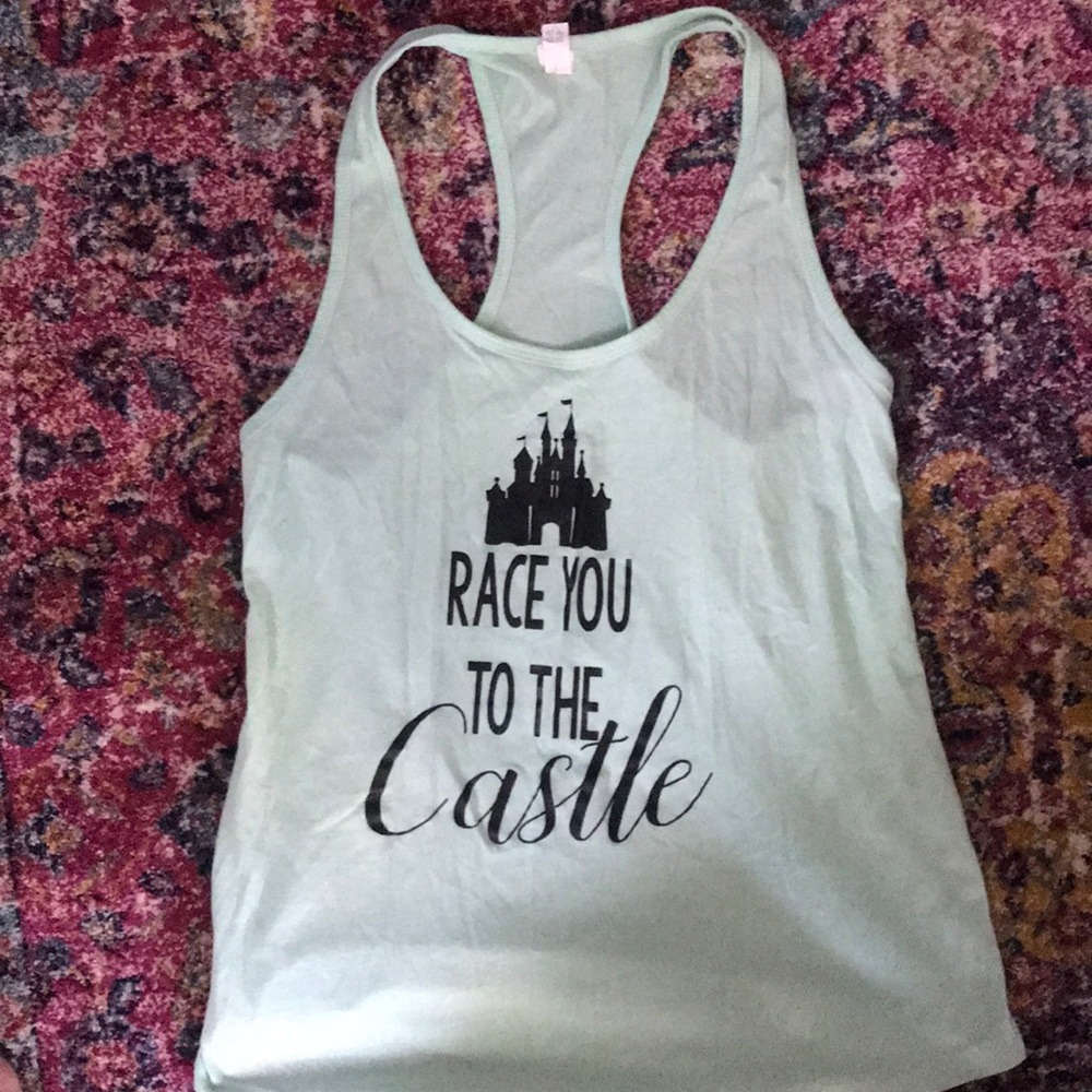 Disney race you to the castle tank rundisney